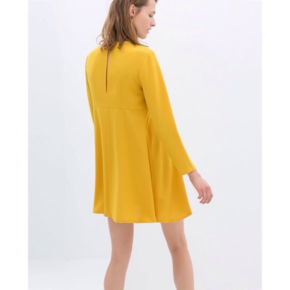 Zara | Dresses | Zara Yellow Long 